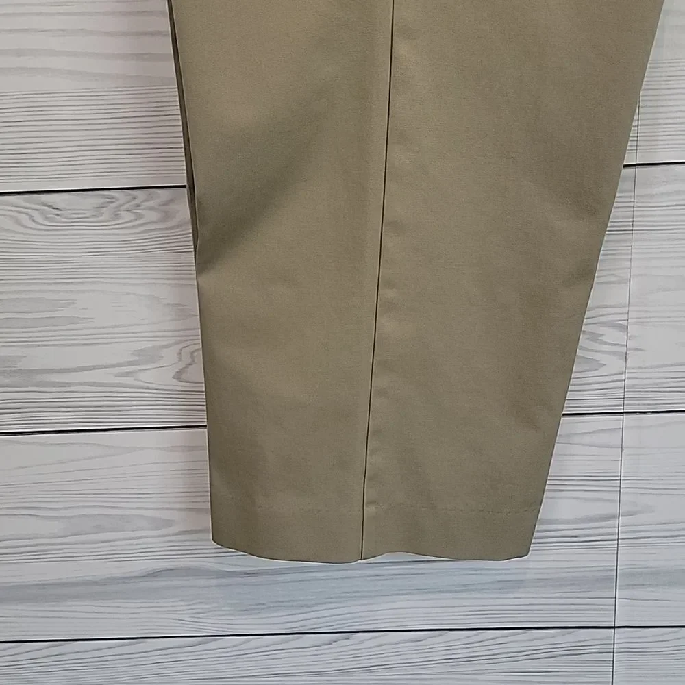 Dockers D3 classic fit tan chinos straight leg flat panel front Men's Size 40X29